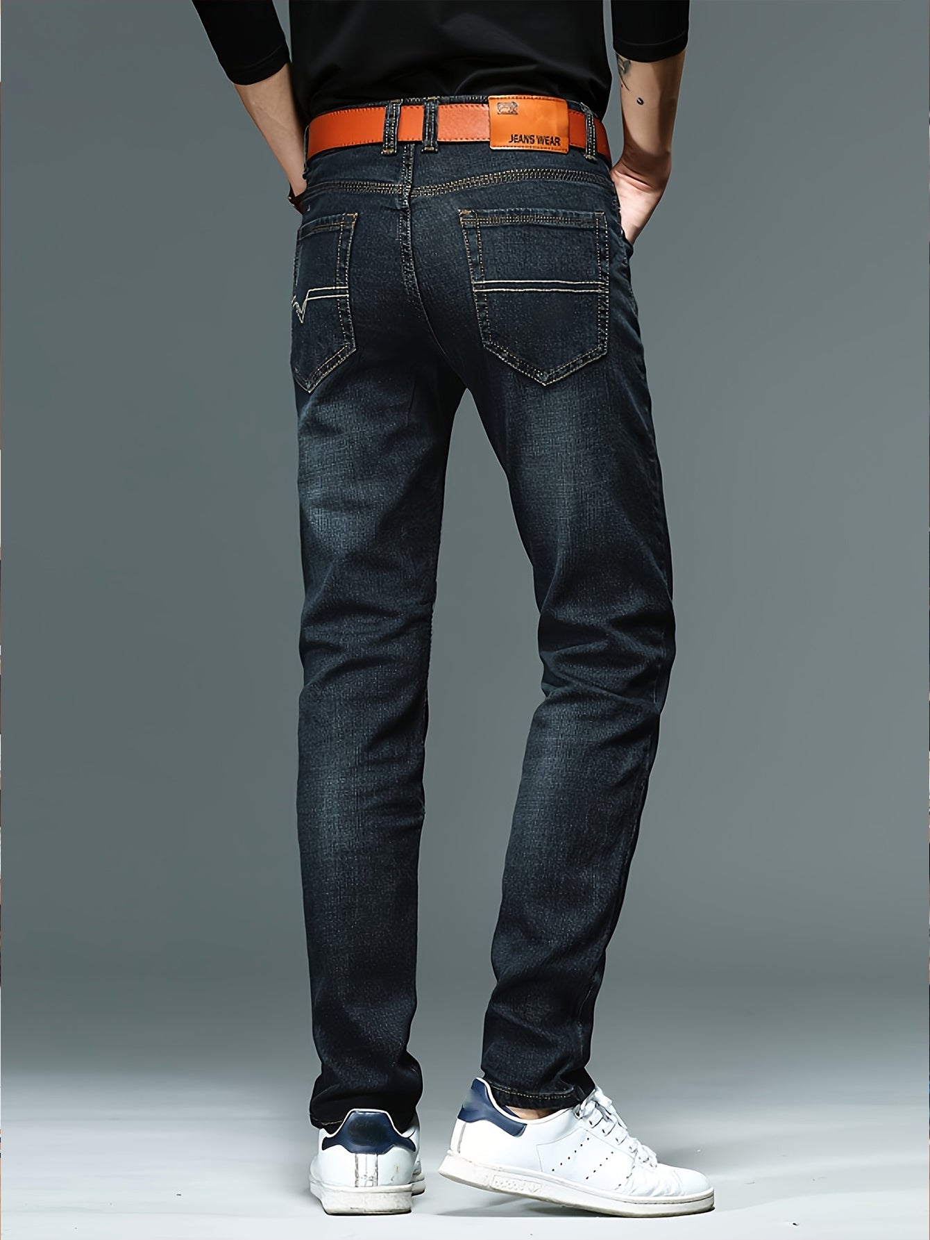 Herren Jeans Straight Fit – Lässige Denim Hose für Alltag und Freizeit