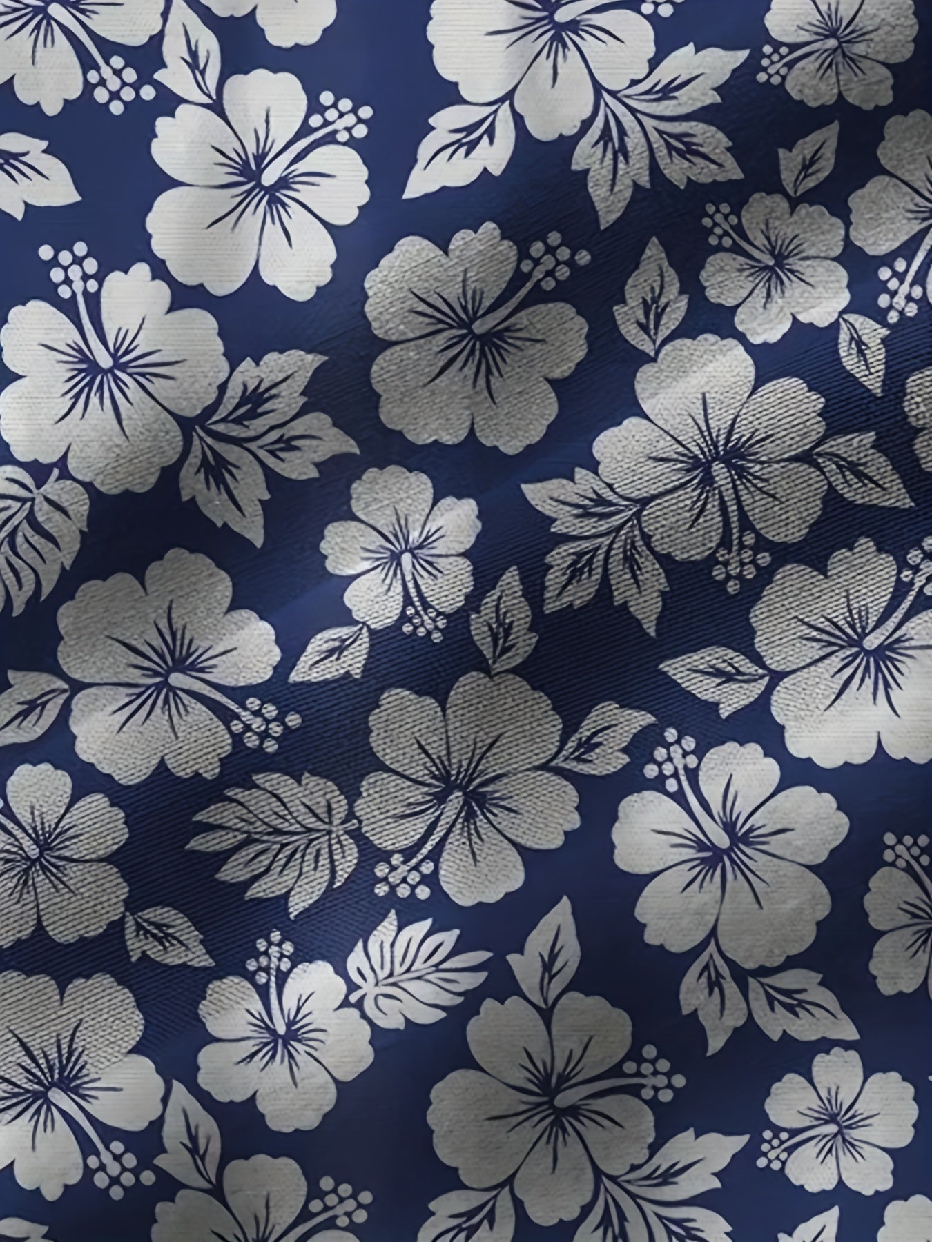 Herren Hawaii-Hemd mit Blumenmuster – Perfekt für Urlaub und Sommer