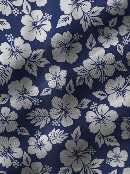 Herren Hawaii-Hemd mit Blumenmuster – Perfekt für Urlaub und Sommer