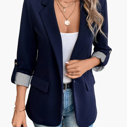 Damen Blazer Elegant Business Casual für Büro und Alltag