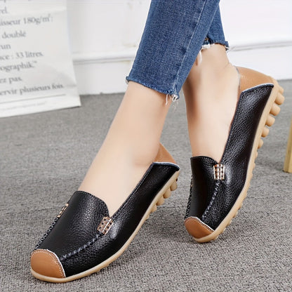 Damen Komfort-Loafer für Alltag und Büro – Bequeme Slip-On Mokassins