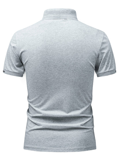 Herren Poloshirt im klassischen Casual-Stil – Perfekt für Freizeit & Alltag