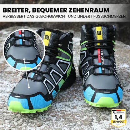 Herren Outdoor Wanderschuhe mit Orthopädischem Komfort und Rutschfester Sohle – Ideal für Arbeit, Alltag & Trekking