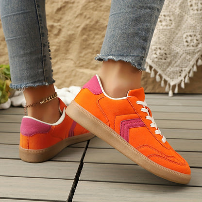 Damen Retro Sneaker – Bequeme Freizeitschuhe für Alltag und Streetstyle