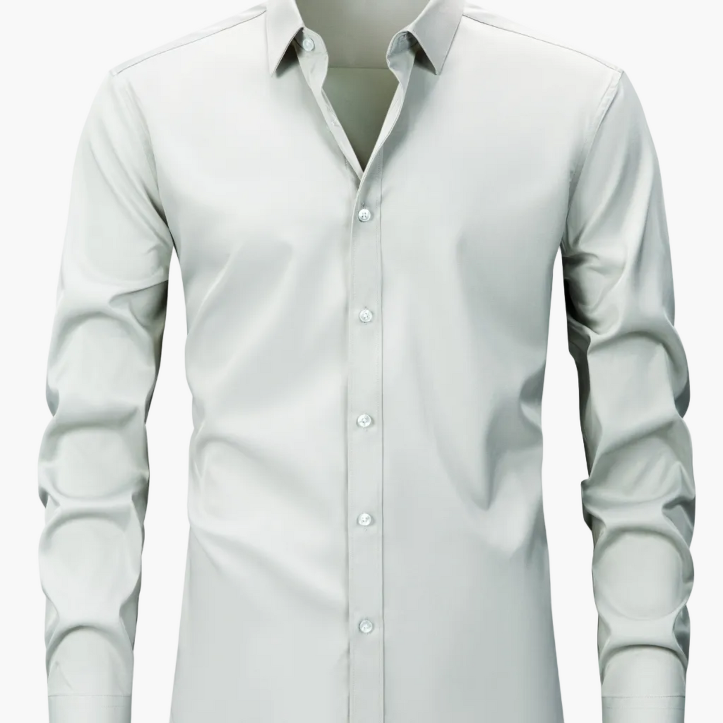 Herren Business-Freizeit Hemd Slim Fit – Elegantes Langarmhemd für Büro und Alltag