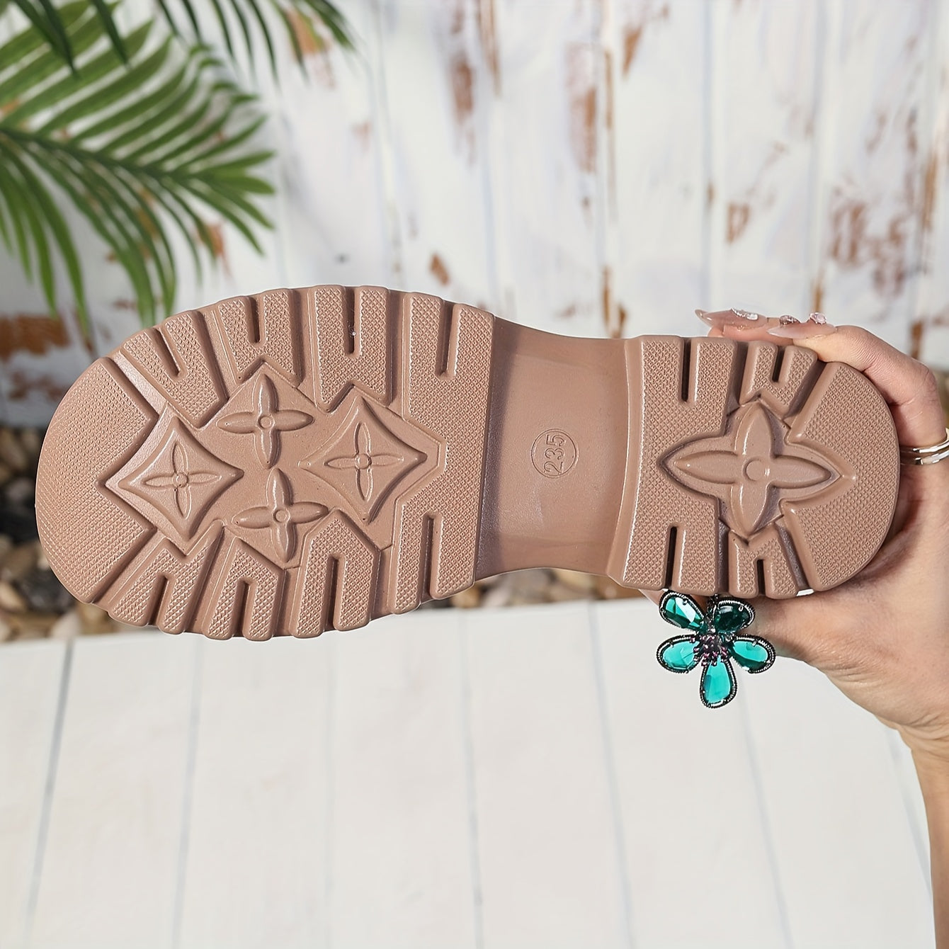 Damen Loafer mit Kettenverzierung – Elegante Slip-On Schuhe für Alltag & Büro