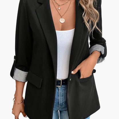 Damen Blazer Elegant Business Casual für Büro und Alltag