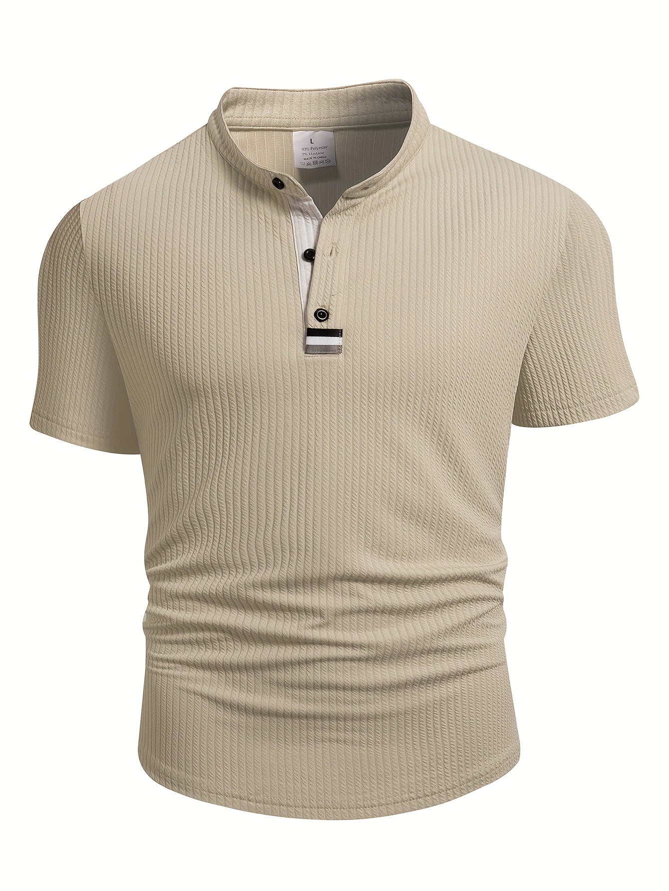 Herren Polohemd Modern Fit mit Stehkragen – Stilvolles Poloshirt für Büro und Freizeit