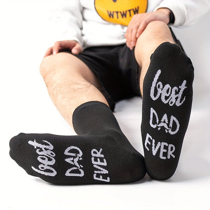 Herren Vatertags-Socken Best Dad Ever – Lustige Geschenkidee für Väter