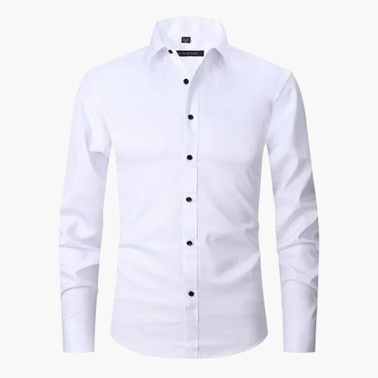 Herren Business Hemd Slim Fit – Elegantes Langarmhemd für Büro & Alltag