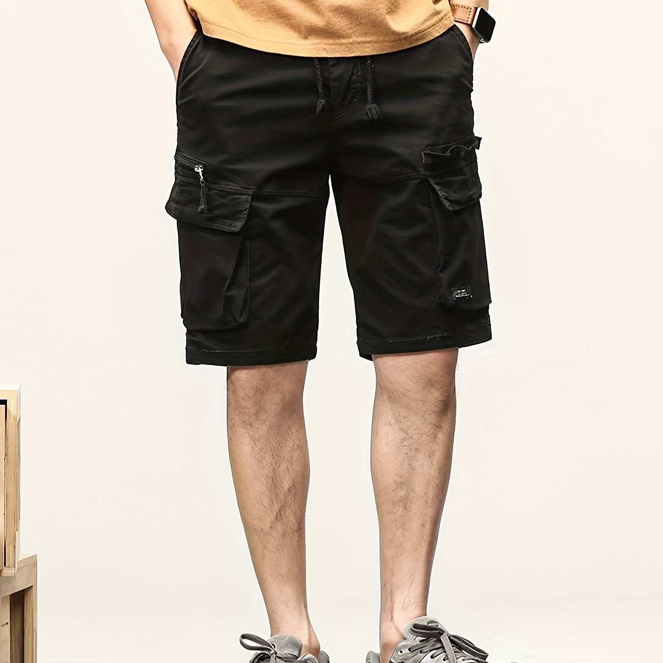 Herren Cargo-Shorts mit vielen Taschen und sportlichem Freizeitstil