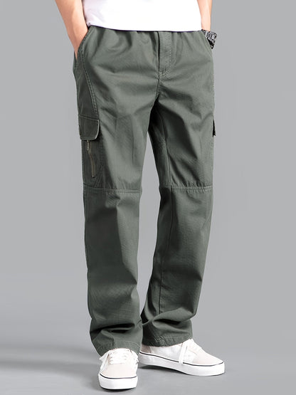 Herren Cargo-Hose mit modernem Schnitt und praktischen Taschen – Lässige Freizeithose für Alltag und Outdoor