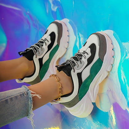 Damen Chunky Sneaker im modernen Stil – Trendige Freizeitschuhe für Alltag & Sport