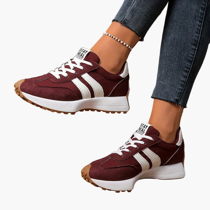 Damen Retro Sneaker im Casual-Stil für Alltag und Freizeit