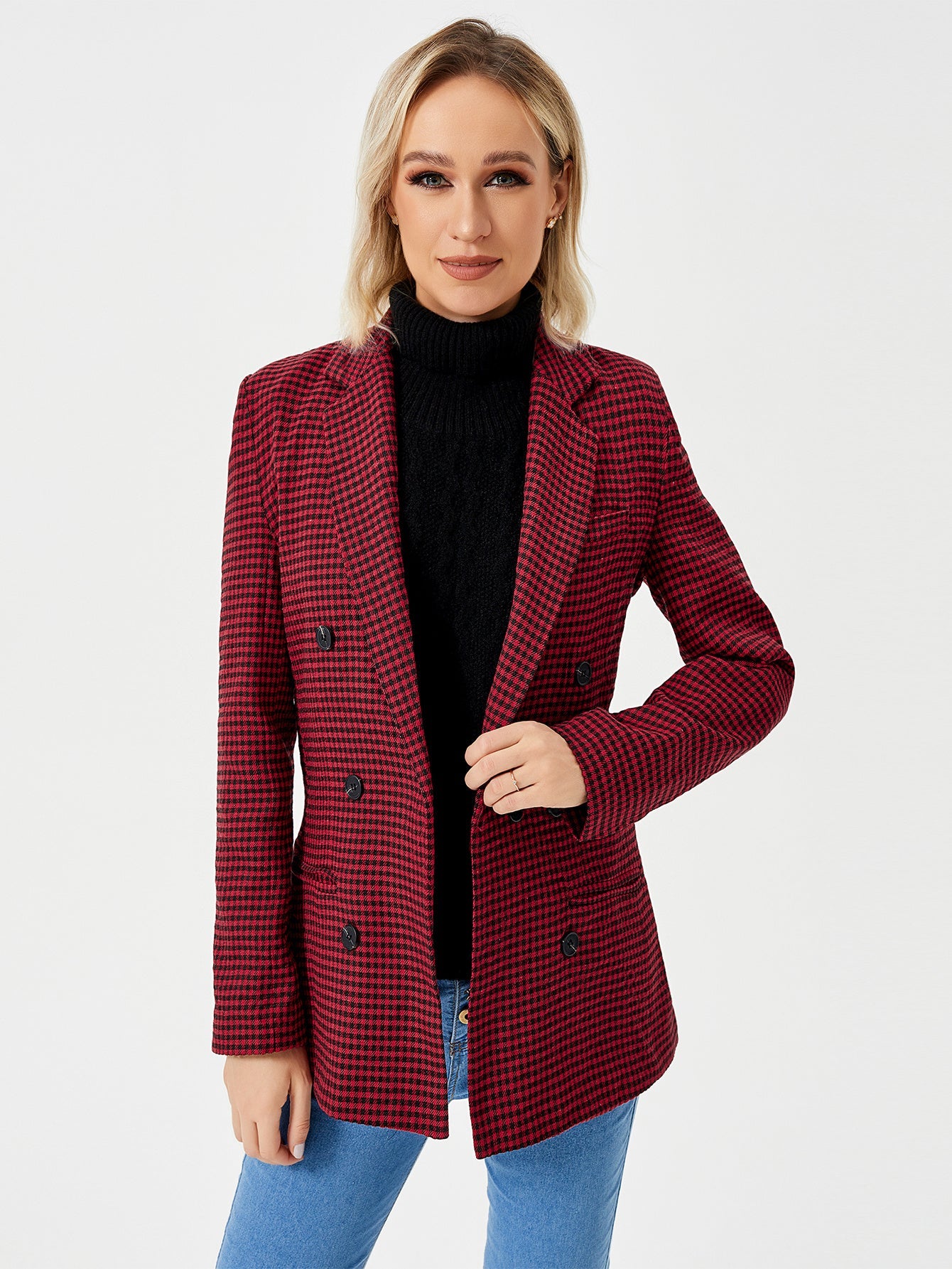 Lynda – Damenblazer mit langen Ärmeln