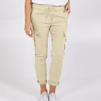 Kim – Cargo-Hose mit Taschen und Kordelzug