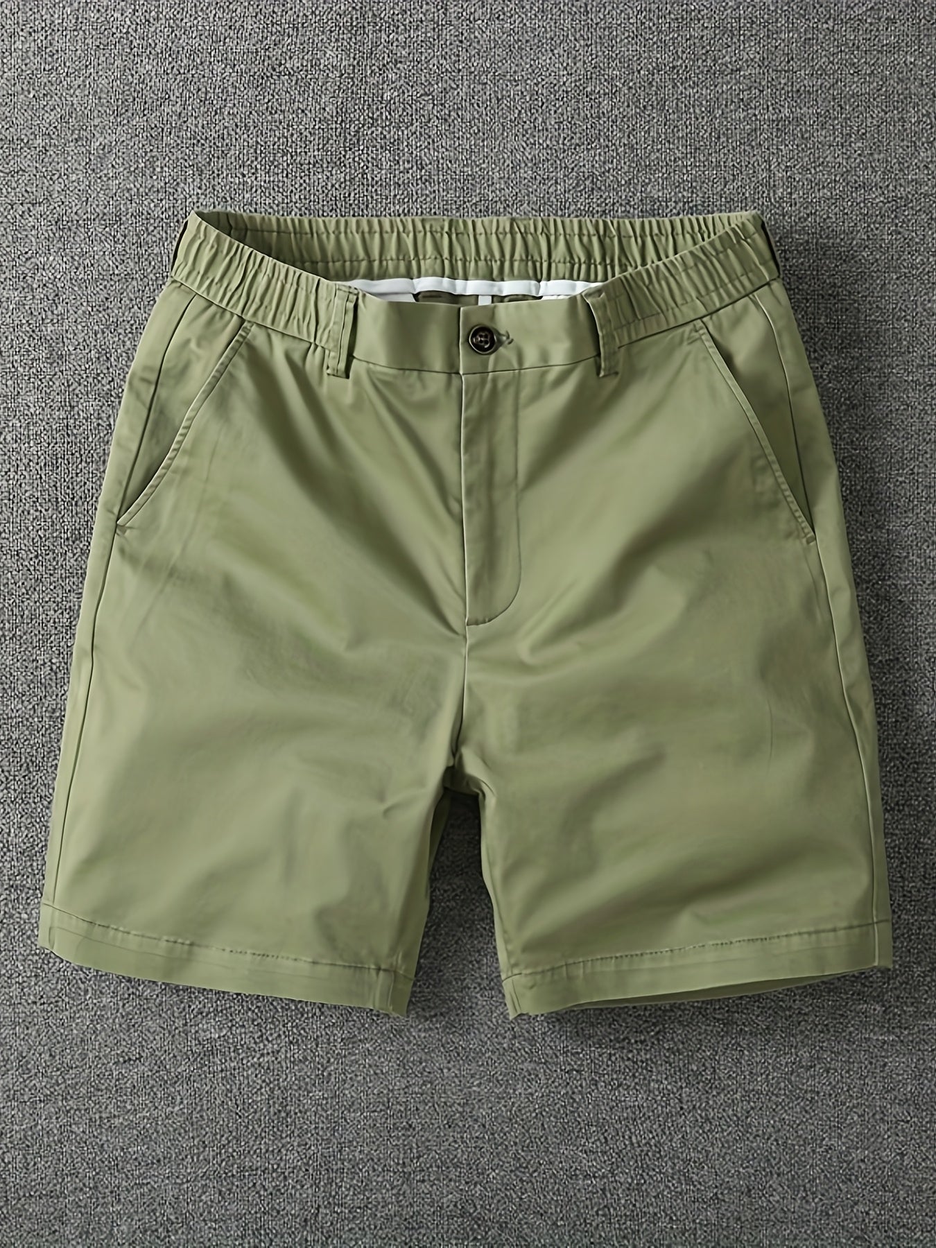 Summer Micro-elastic Casual Shorts, Four-tenths Length Shorts