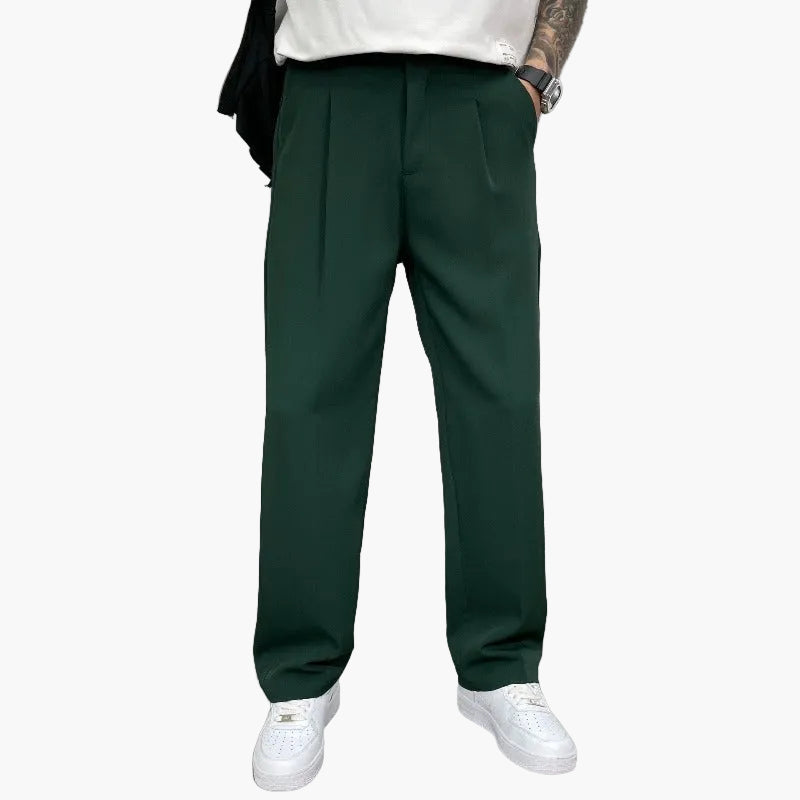 Herren Wide-Leg Hose – Eleganter, moderner Schnitt für Alltag und Freizeit