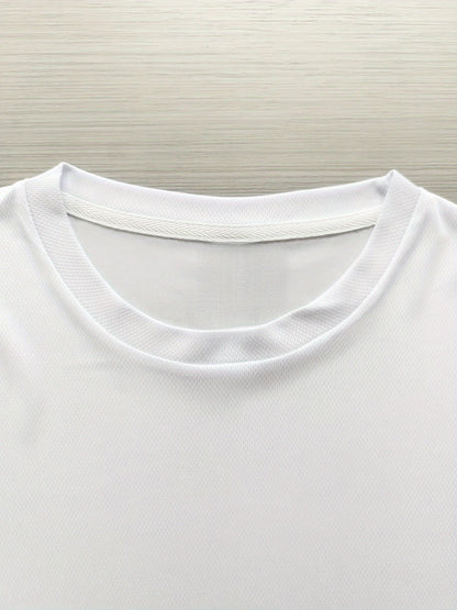 Herren Freizeit Zweiteiler T-Shirt & Shorts Set mit Print – Lässiger Sommerstil für Alltag & Streetwear