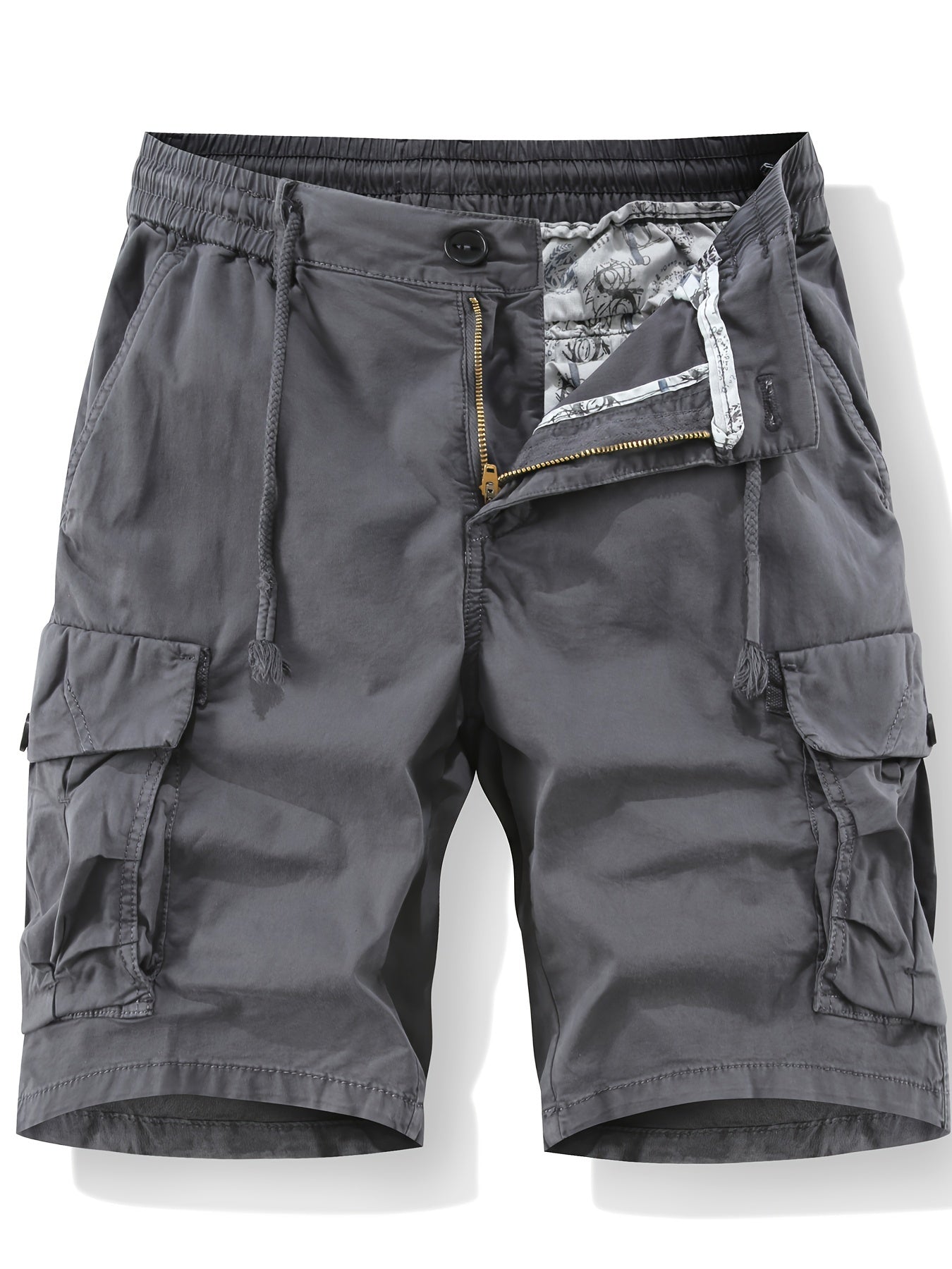 Herren Cargo Shorts mit Taschen und Kordelzug – Lässiger Outdoor-Style