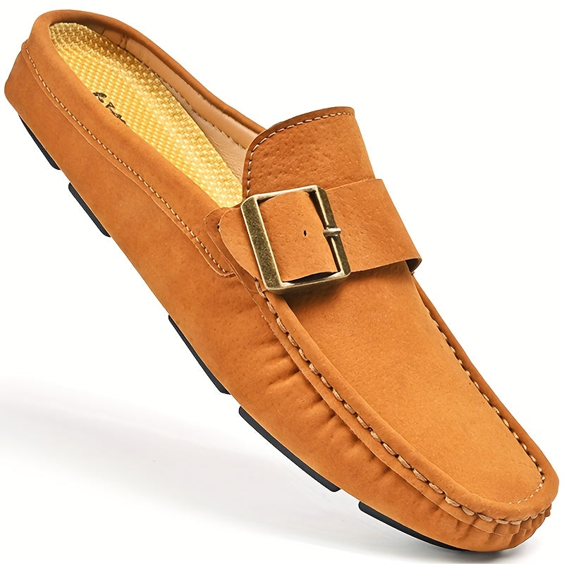 Herren Mokassin-Slipper mit Schnalle – Stilvolle Freizeitschuhe für Alltag und gehobene Anlässe