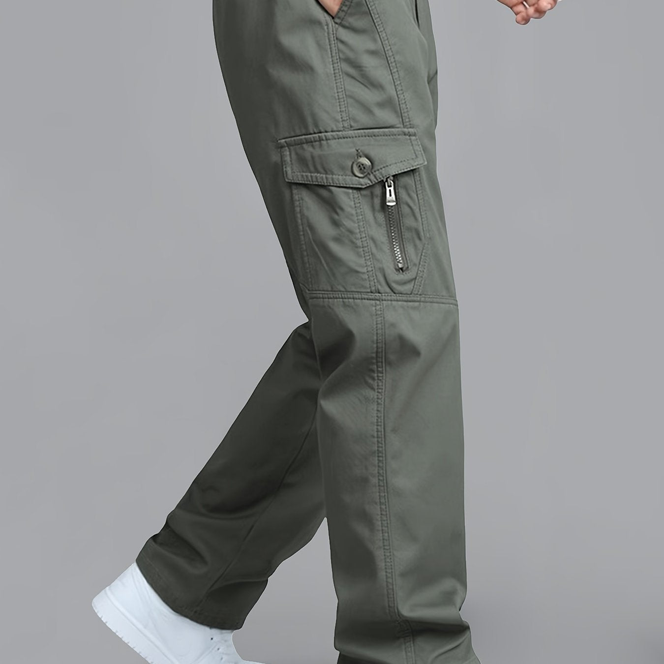 Herren Cargo-Hose mit modernem Schnitt und praktischen Taschen – Lässige Freizeithose für Alltag und Outdoor