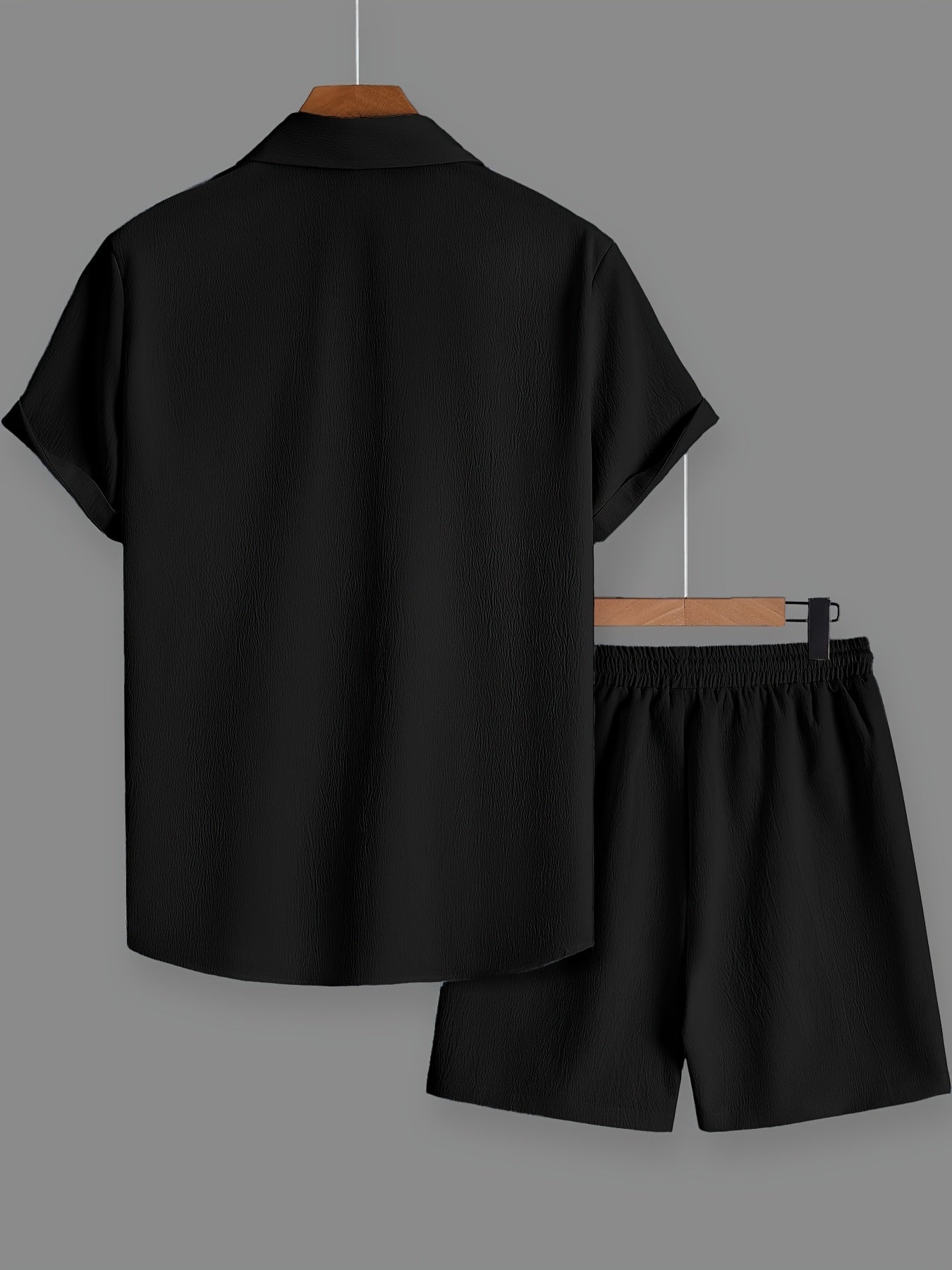 Herren Freizeit Set – Kurzarm Hemd und Shorts für entspannte Anlässe