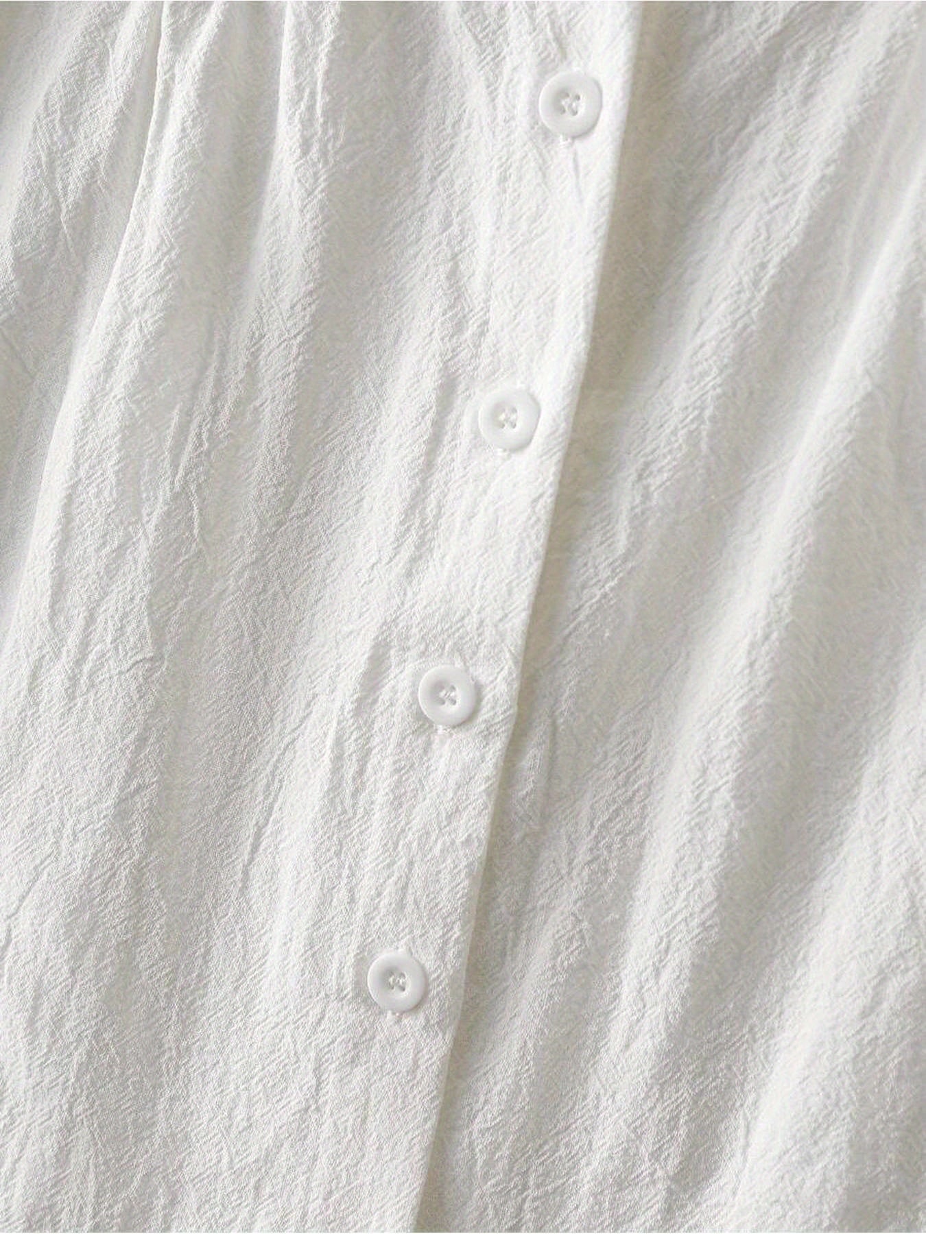 Damen Spitzen-Top mit Knopfleiste und quadratischem Ausschnitt – Romantische ärmellose Bluse für Freizeit und Alltag