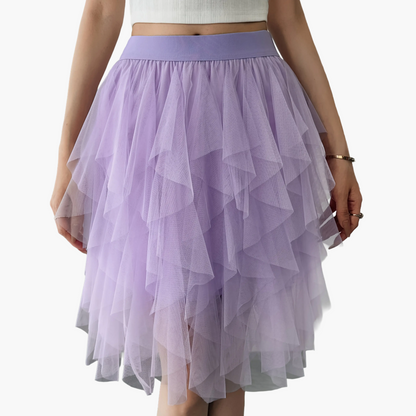 Damen Tüllrock – Verspielter Lagen-Look für Alltag und Feste