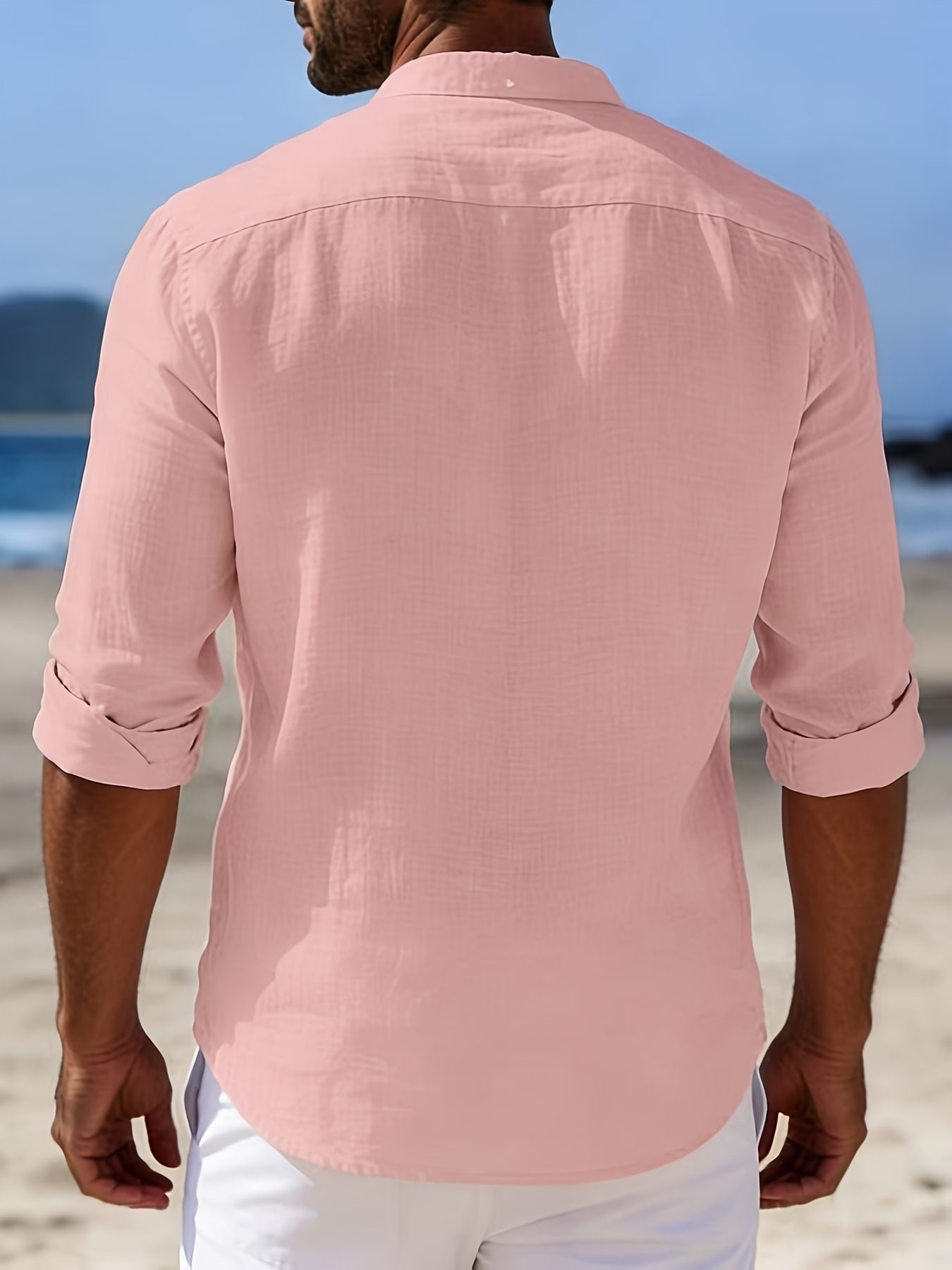 Herren Freizeit Hemd – Leichtes Sommerhemd, Lockerer Schnitt, Perfekt für Strand und Alltag