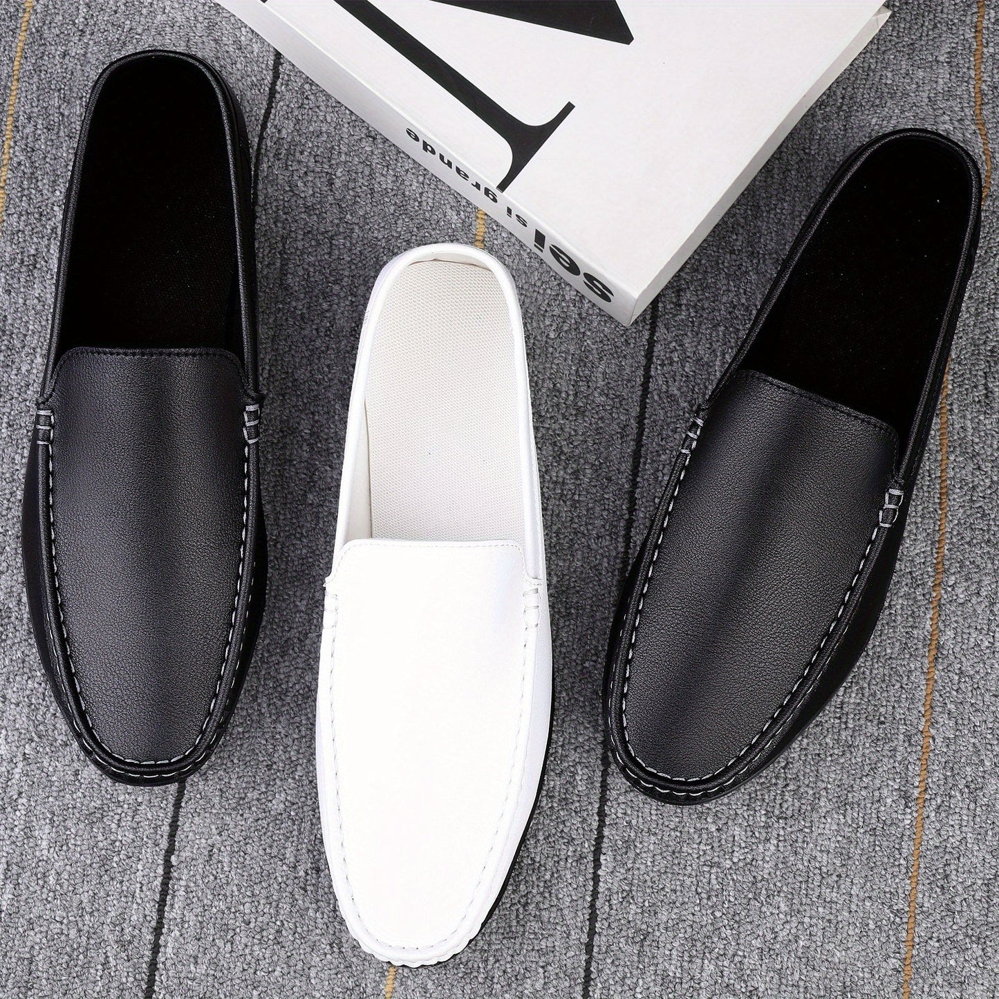 Herren Slip-On Loafer – Eleganter Freizeit- und Business-Schuh