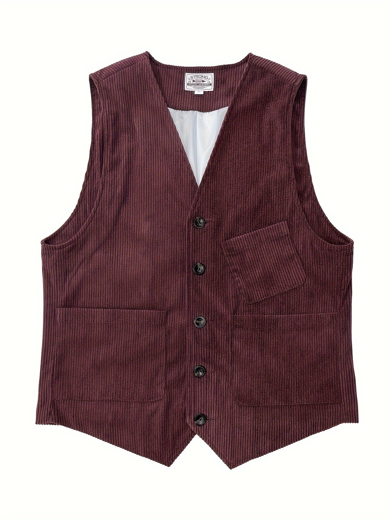 Herren Vintage Weste für Business und Freizeit – Eleganter Retro-Look