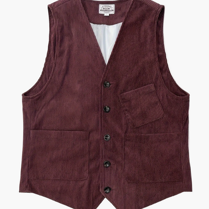 Herren Vintage Weste für Business und Freizeit – Eleganter Retro-Look