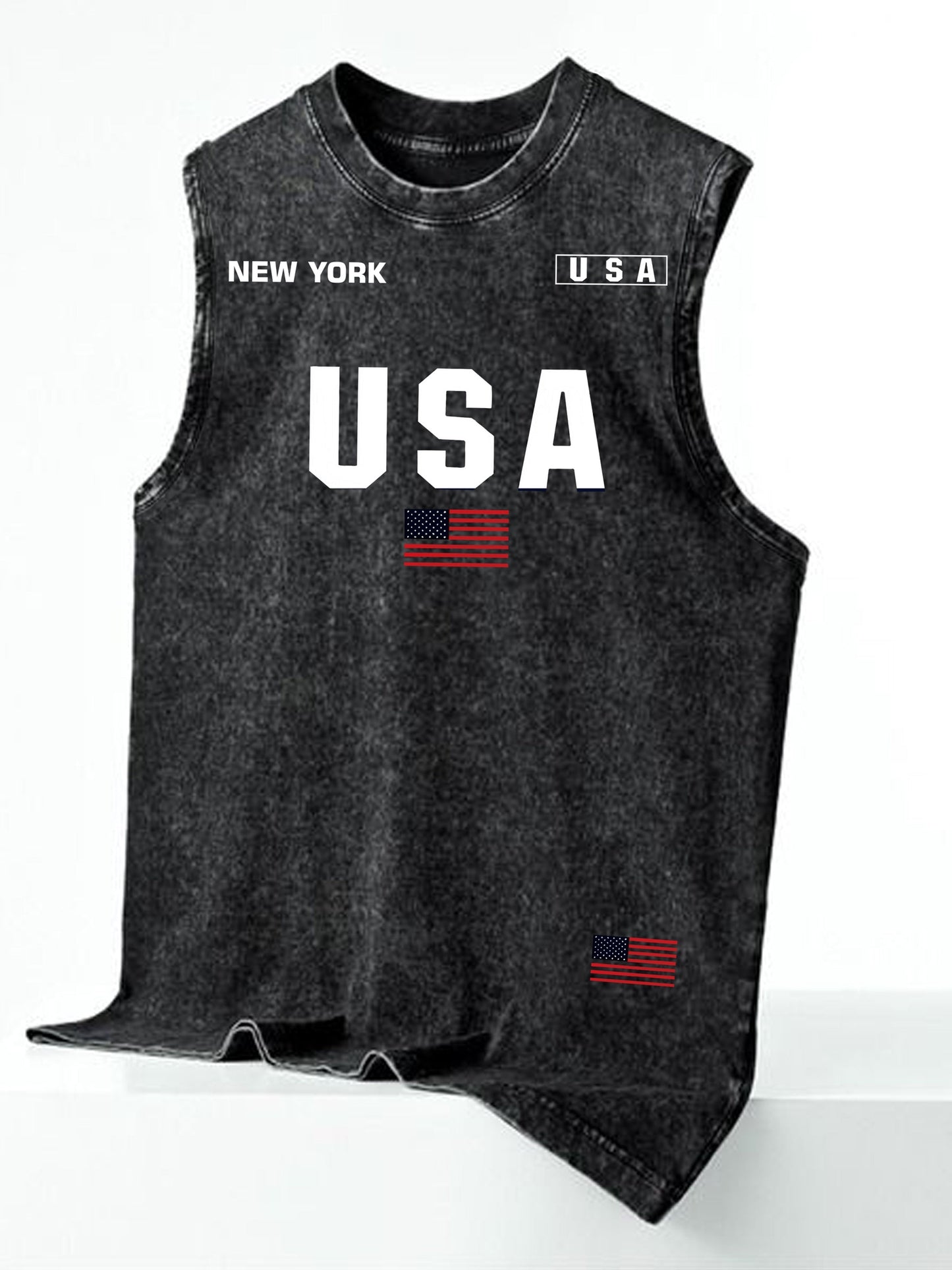 Herren Streetwear Tanktop mit modernem Print und lässigem Schnitt