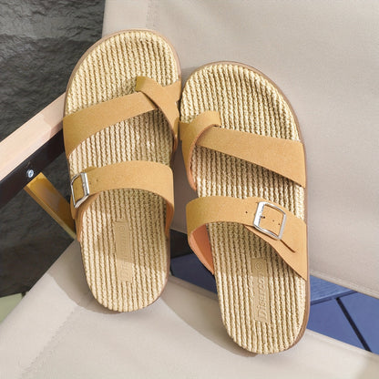 Herren Komfort-Sandalen mit verstellbarem Riemen – Lässige Sommerschuhe für Alltag und Freizeit