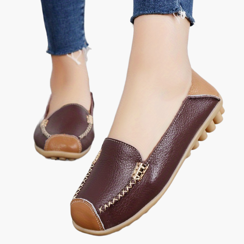 Damen Komfort-Loafer für Alltag und Büro – Bequeme Slip-On Mokassins
