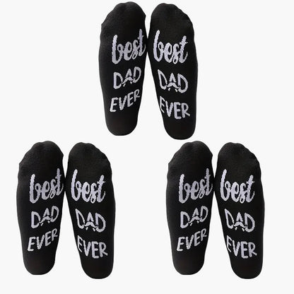 Herren Vatertags-Socken Best Dad Ever – Lustige Geschenkidee für Väter