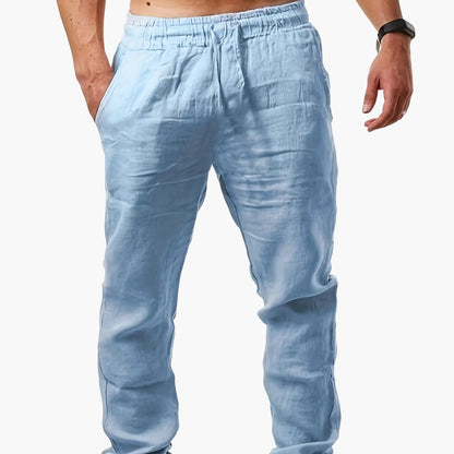 Herren Freizeithose mit Kordelzug – Bequeme Sommerhose für Alltag und Urlaub