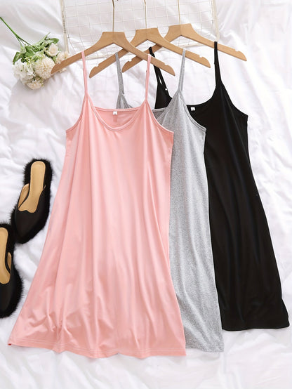 Damen Unterkleid Slipdress – Elegantes Basic für Alltag und Freizeit