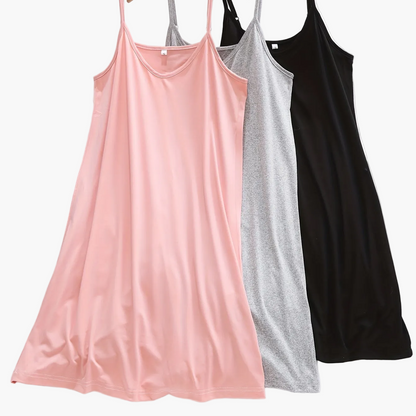 Damen Unterkleid Slipdress – Elegantes Basic für Alltag und Freizeit