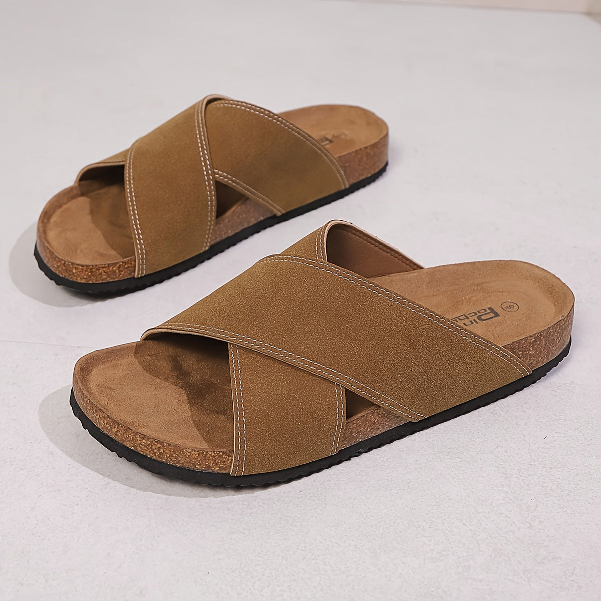 Herren Pantoletten mit Kreuzriemen – Komfortable Freizeitsandalen für Alltag und Urlaub