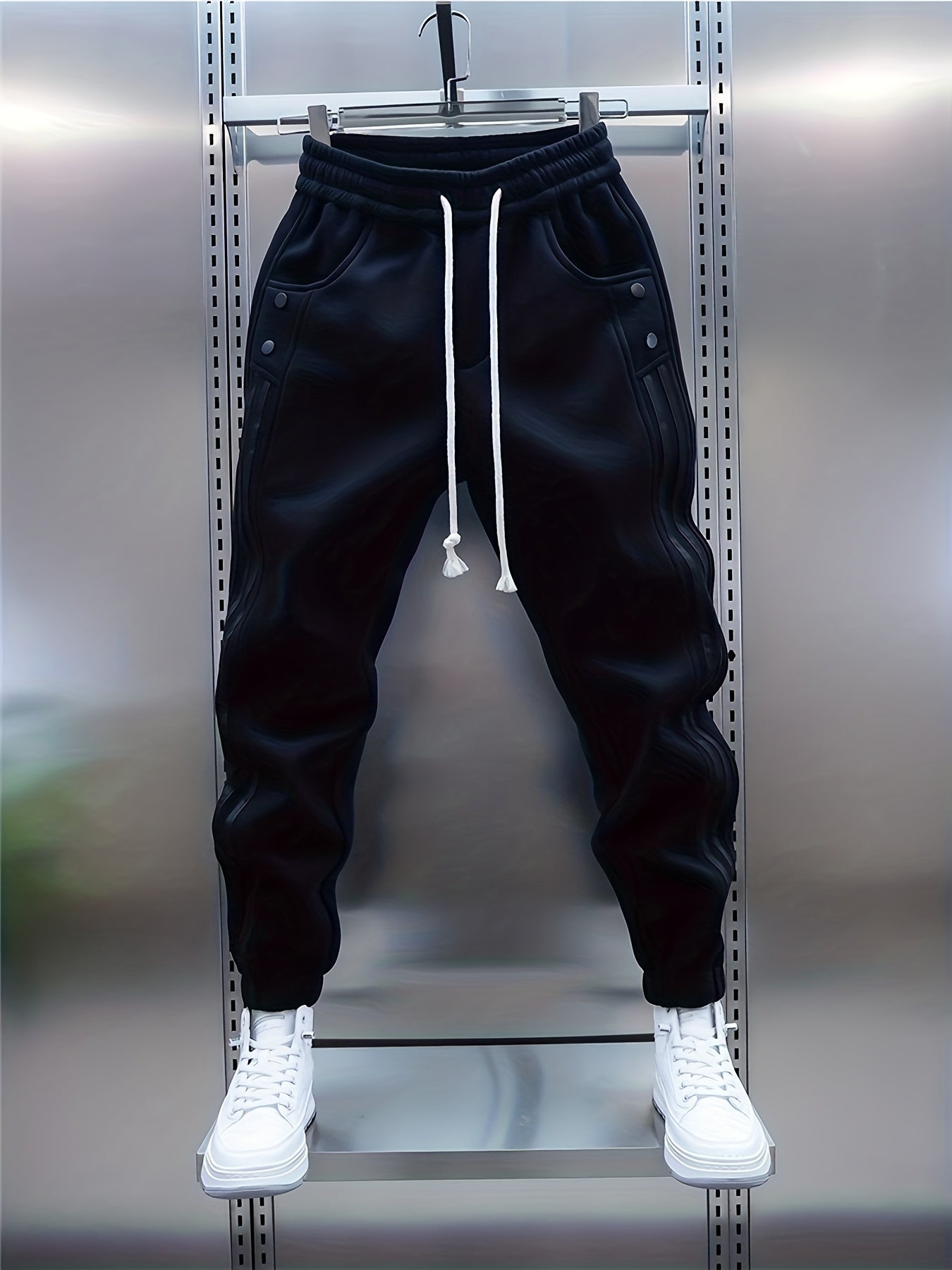 Herren Jogginghose mit sportlichem Schnitt und modernen Details – Streetwear & Freizeit
