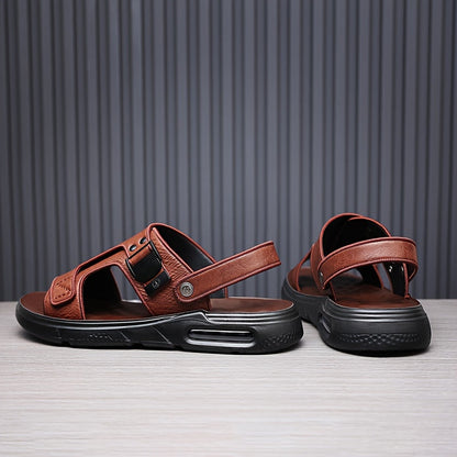 Herren Komfort-Sandalen mit Luftpolster und verstellbarem Riemen – Ideal für Alltag und Freizeit