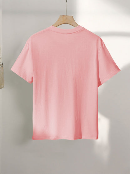 Damen T-Shirt mit Animal Print und Spruch – Modisches Statement Shirt für Alltag und Freizeit