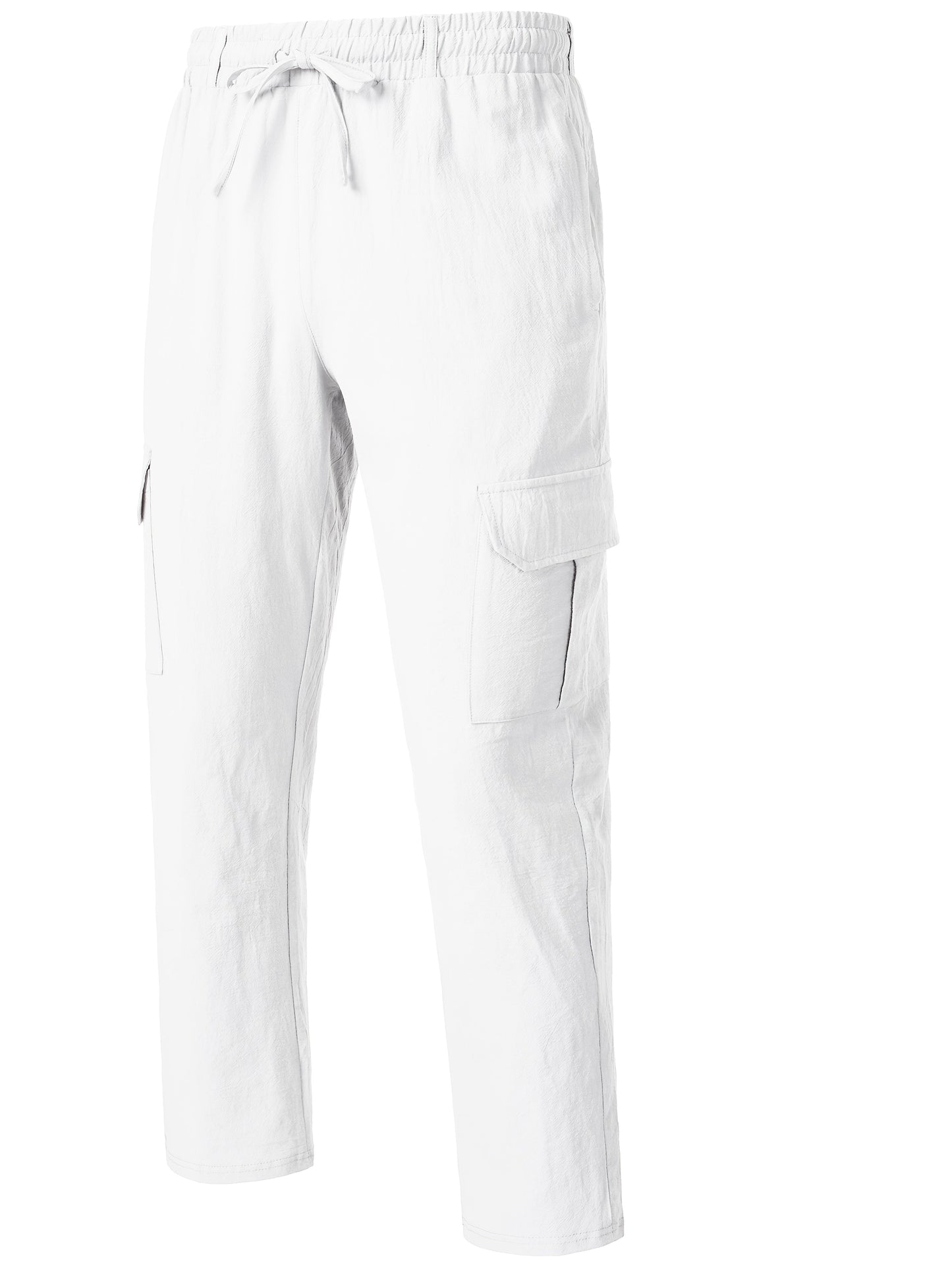 Herren Cargo-Loungehose mit weitem Schnitt und Kordelzug – Entspannte Freizeithose für Outdoor & Alltag
