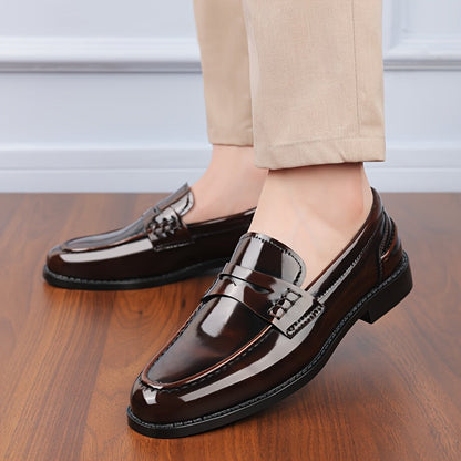 Herren Penny Loafer – Eleganter Business- und Festschuh