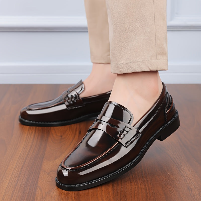Herren Penny Loafer – Eleganter Business- und Festschuh