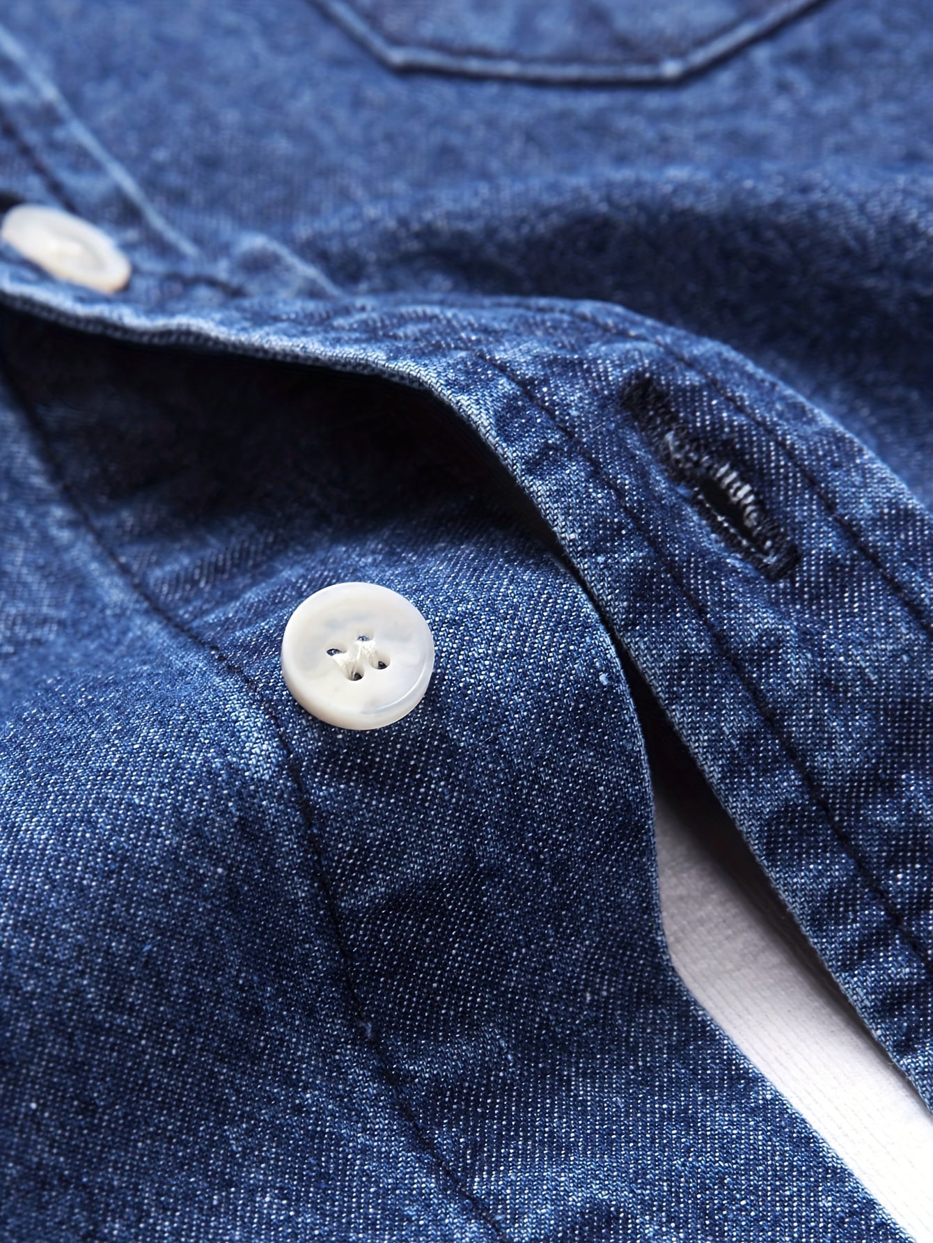 Herren Denim Hemd im lässigen Stil – Perfekt für Freizeit und Alltag