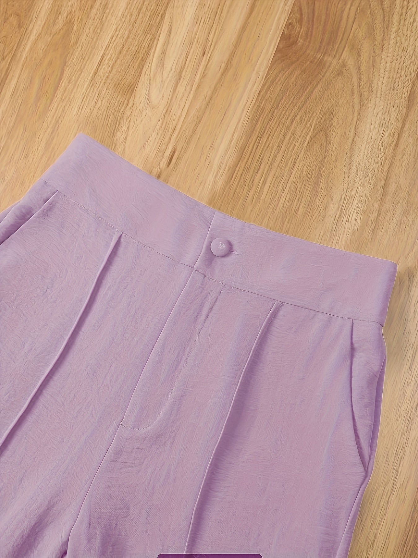 Damen Elegantes Set – Ärmelloses Oberteil mit Stehkragen und Weite Hose, Perfekt für Büro und Alltag