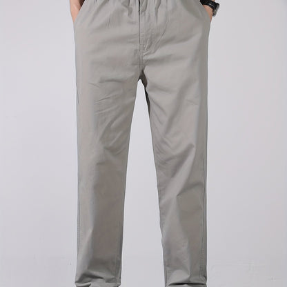 Herren Gerade Schnitt Freizeithose – Bequeme Alltags- und Businesshose